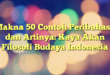 Makna 50 Contoh Peribahasa dan Artinya: Kaya Akan Filosofi Budaya Indonesia