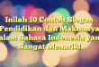 Inilah 10 Contoh Slogan Pendidikan dan Maknanya dalam Bahasa Indonesia yang Sangat Menarik!